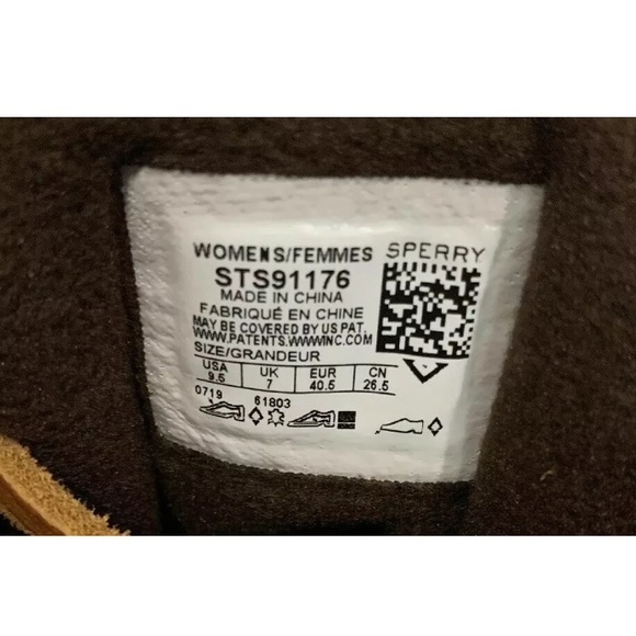 Sperry Top-Sider Women's  Boots Dark Brown 9.5 M - Picture 12 of 12